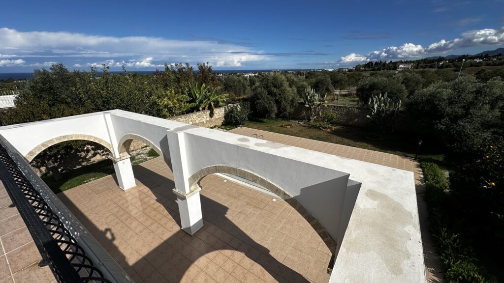Premium Realty Cyprus 3+1 Fully Furnished Villa with Sea View and Pool in Kyrenia, Ozanköy