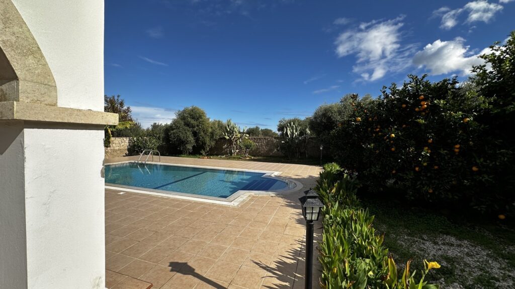 Premium Realty Cyprus 3+1 Fully Furnished Villa with Sea View and Pool in Kyrenia, Ozanköy