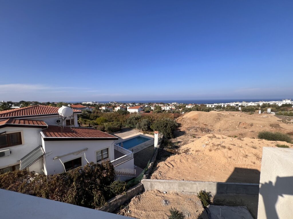 Premium Realty Cyprus 3+1 Mountain and Sea View Villa in Girne Alsancak