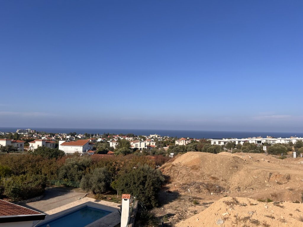 Premium Realty Cyprus 3+1 Mountain and Sea View Villa in Girne Alsancak