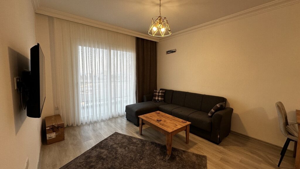Premium Realty Cyprus A Sea View 1+1 apartment in Iskele Long Beach