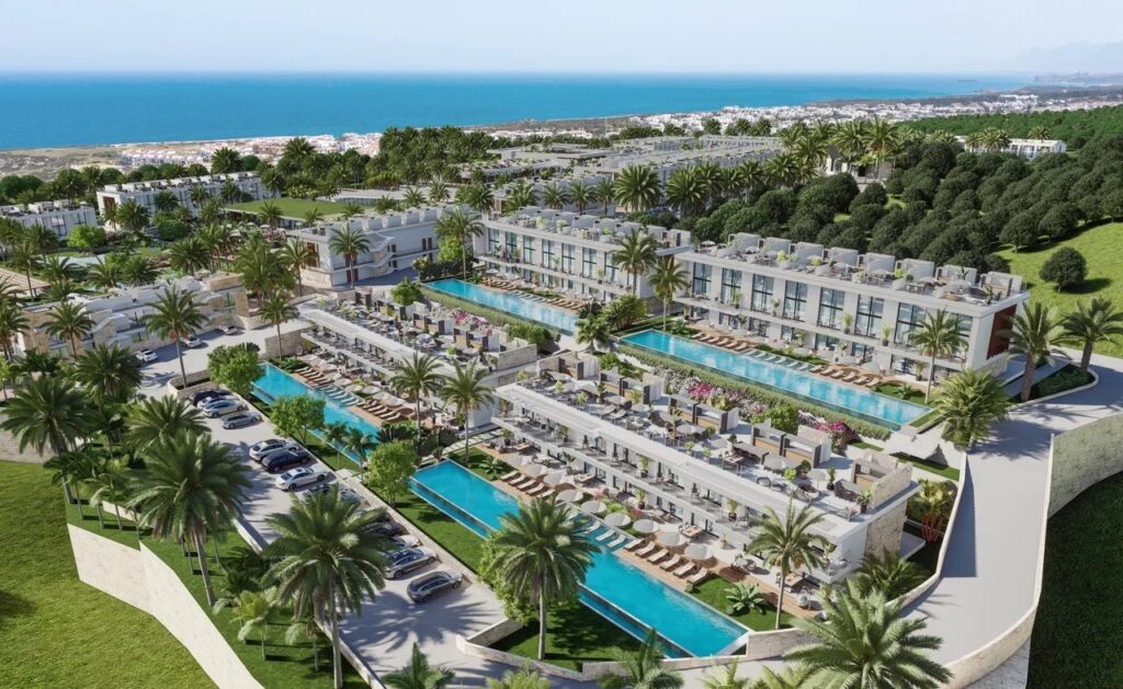 Premium Realty Cyprus Sea View 1 Bedroom Loft Penthouse in Esentepe, Kyrenia